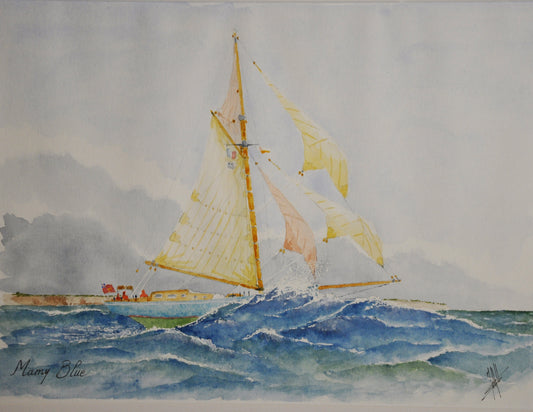 1- Mamy Blue grand largue