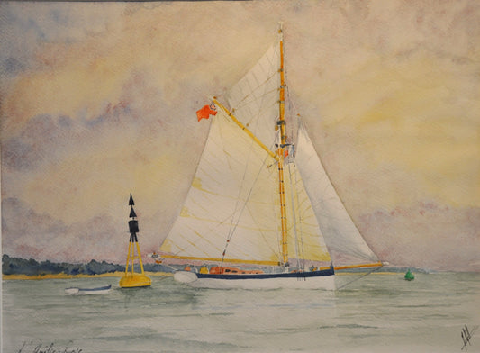 1- l'Amélie-Rose au petit matin