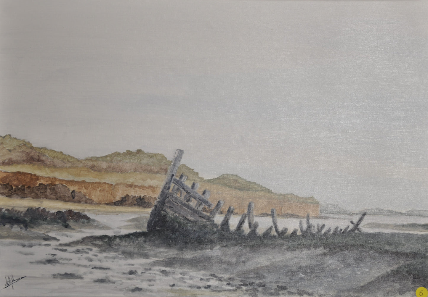 3-Epave sur la vasière