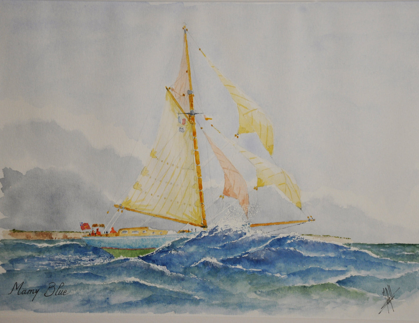 1- Mamy Blue grand largue